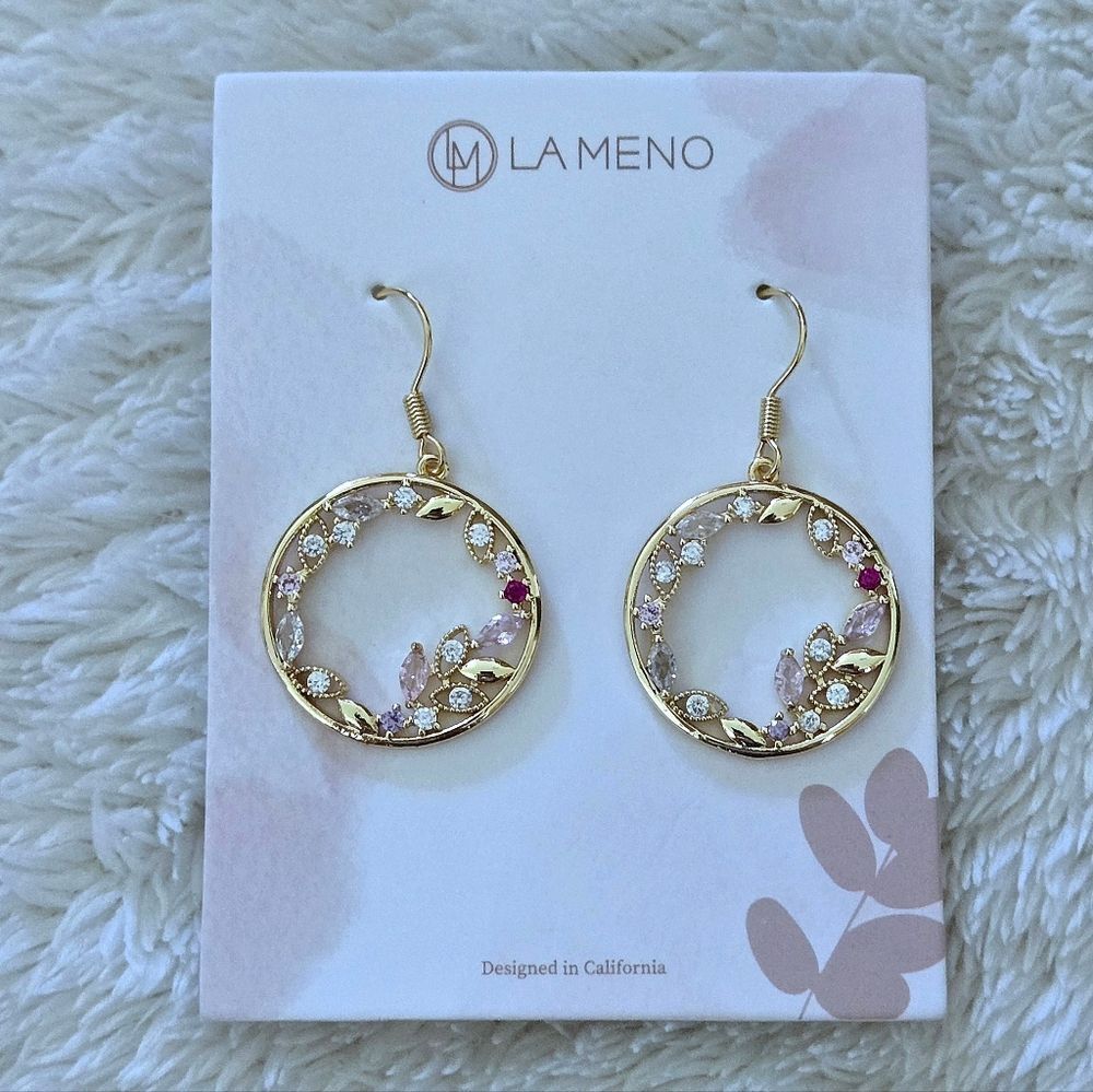 La Meno "Secret🤫 Garden💐" Earrings - Picture 13 of 16